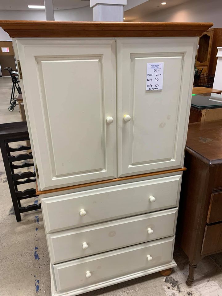White Dresser - ReStore Price $69
